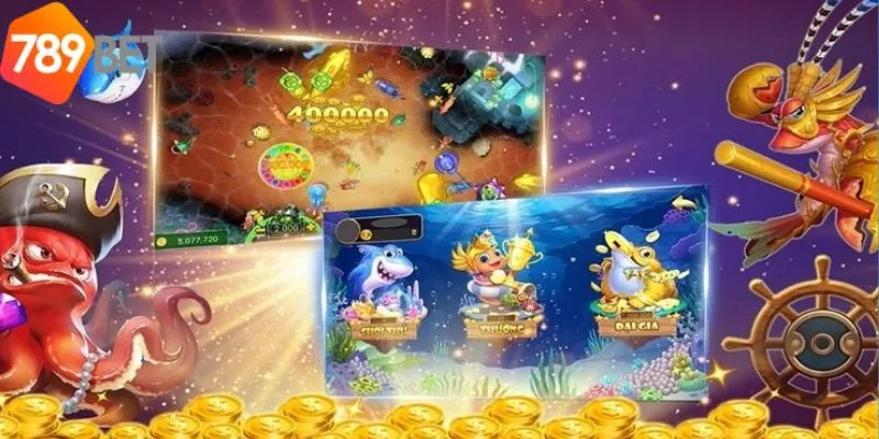 Bắn Cá Hải Tặc - Đắm Chìm Trong Đại Dương Sôi Động 789bet 3 Nhiều tính đặc biệt trong game bắn cá hải tặc