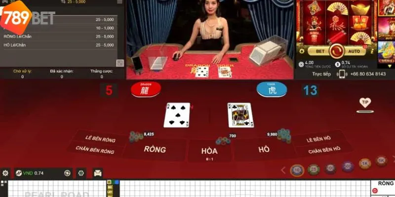 Trải Nghiệm Casino Rồng Hổ Online Chất Lừ Tại Nhà Cái 789bet 3 Hướng dẫn cách chơi casino Rồng Hổ